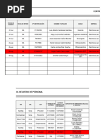 Control Registro Del Personal. Electricos Lac.