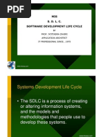 SDLC - Systems Development Life Cycle