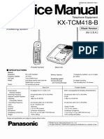 KX TCM418