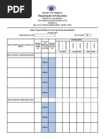 DNHS TOS Format