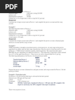 Process Costing Qstns