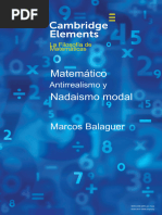 (Traducción) Mathematical Anti-Realism and Modal Nothingism