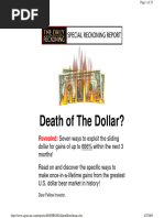 Death of The Dollar?: Revealed