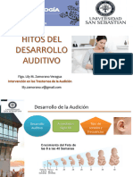 Hitos Del Desarrollo Auditivo Normal