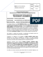 Acta de Audiencia de Conciliacion - William Gaviria Onoro - E-2023-761360 - Nyr