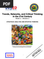 Module 2 Trends Networks and Critical Thinking in The 21st Century