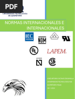 Normas Nacionales e Internacionales