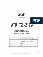 ATR72-212A Acceptance Manual