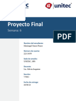 Avance Proyecto