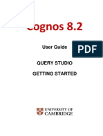 Cognos 8.2: User Guide