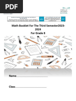 Math B, G8 3rd