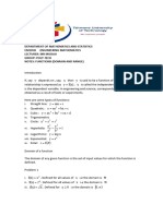 Functions (Domain and Range)