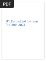 MT Embedded Diploma Contents 2021