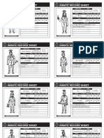 The-Drain Character Sheets Pre-Gens