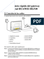 HUAWEI HG530 Home Gateway Quick Start-Spanish