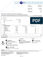 Account Usage and Recharge Statement From 30-Sep-2022 To 28-Oct-2022