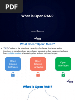 Open RAN Overview by Moniem Tech