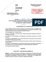 Decret Portant Attributions, Organisation Et Fonctionnement de La Commission de Recours Gracieux de L'o