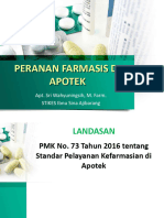 Peran Farmasis Di Apotek