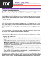 ENSC 1113 The Science of Global Challenges Notes