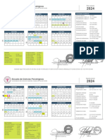 2024 Calendario Académico General