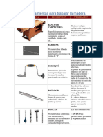 Herramientas Madera