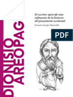 (Descubrir La Filosofía) Ernesto Sergio Mainoldi - Dionisio Areopagita. El Escritor Apócrifo Más Influyente de La Historia Del Pensamiento Occidental-Bonalletra Alcompas, S. L. (2016)