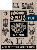 Frontier Scum Second Printing 2023