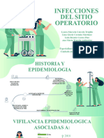 Infecciones Del Sitio Operatorio: Especialización en Enfermería en Cuidado Alas Personas Con Heridas y Ostomías