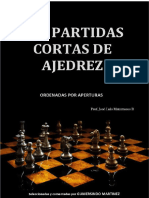 120 Partidas Cortas de Ajedrez Gumersindo Martinez