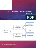 Almacenamiento de Datos