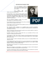 BIOGRAFIA Marie Curie