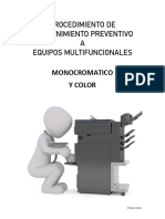 Procedimiento de Mantenimiento Preventivo y Correctivo