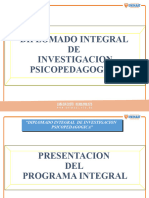 Diplomado Integral de Investigacion Psicopedagogia