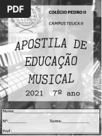 Apostila 7º Ano 2021 - COMPLETA Pedro II