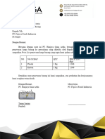 Penawaran Harga PT. Fujico