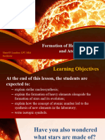 Formation of Heavy Elements