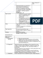 Grade III Lesson Plan in ESP