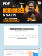 Acids, Bases & Salts Marathon