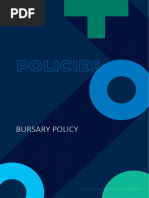 Bursary Scheme Policy