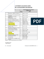 ACADEMIC CALENDAR Spring 2024