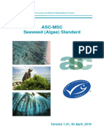 ASC MSC Seaweed Algae Standard v1.01