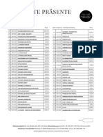 Praesentekatalog Preisliste Handel