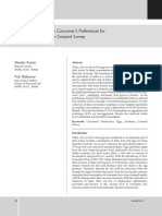 An Analytical Study On Consumer's Preferences For Eggs Attributes Through Conjoint Survey