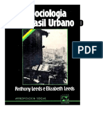 A Sociologia Do Brasil Urbano - Anthony Leeds e Elizabeth Leeds