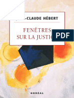 Fenêtres Sur La Justice (Jean-Claude Hébert)