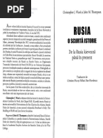 Incomplet - Rusia. O Scurta Istorie de La Rusia Kieveana Pana in Prezent - Christopher Ward, John Thompson