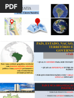 País, Estado, Nação, Território e Governo