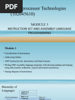 Microprocessor Unit 3