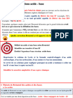 Transformations Acide-Base